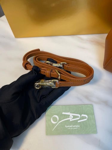 حقيبة كتف من دولتشي مقاس 20 - كراميل