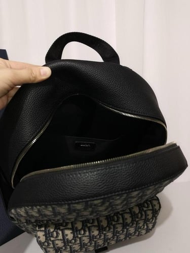 شنطة ظهر ديور Saddle Backpack Print-مقاس 41