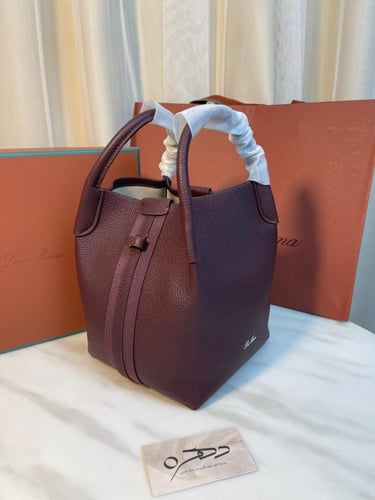 حقيبة بيل ميكرو من لوربيانا - برغندي