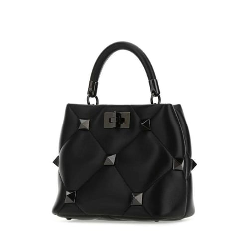 حقيبة يد صغيرة مبطنة مرصعة بالأحجار من فالنتينو جا...