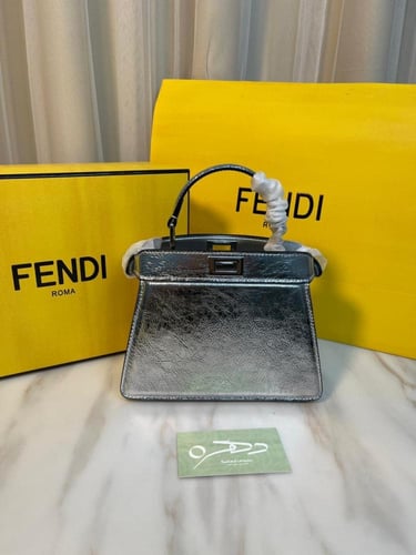 شنطة فندي بيكابو بتيت 20 - فضي