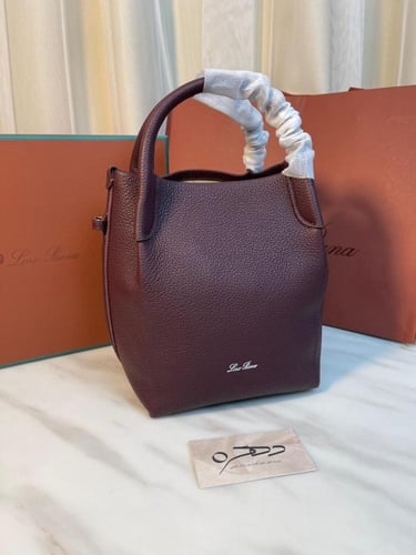 حقيبة بيل ميكرو من لوربيانا - برغندي