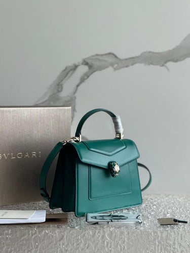 حقيبة سيربنتي ريفرس ذات المقبض العلوي من بولغاري -...