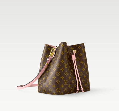 حقيبة NéoNoé من لويس فيتون مقاس 26 - بني ووردي