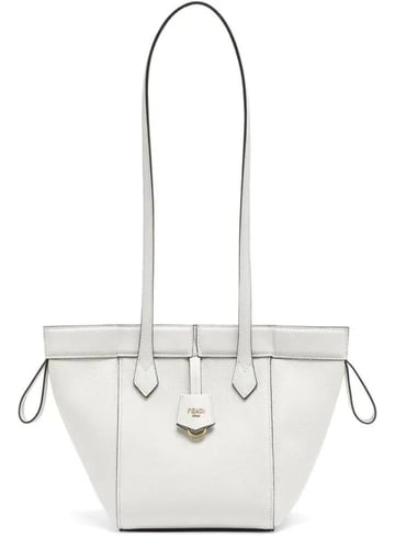 شنطة فندي أوريقامي ميني - أبيض