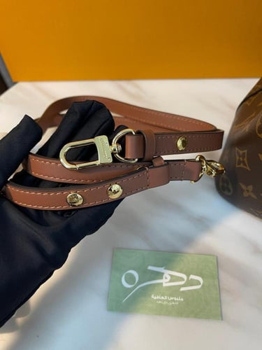 شنطة لويس فيتون نيونوي إم إم حروف - بني