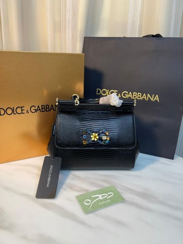 حقيبة دولتشي ستامبا إجوانا كريستال ميس سيسيلي 20