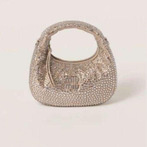 حقيبة ميو ميو واندر كريستال ميني