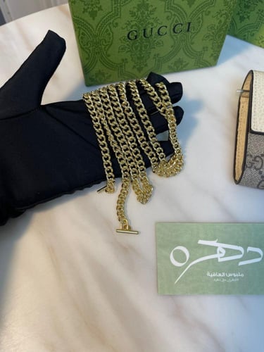 شنطة محفظة قوتشي جي جي سوبريم سلسة 19 - بيج