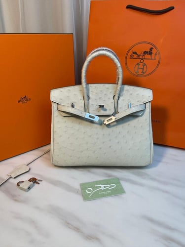 حقيبة يد ايرميز من الجلد بحريس بيرل