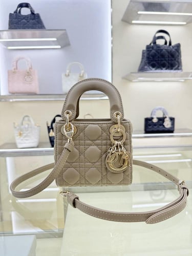 حقيبة ميكرو ليدي ديور 12 سم من كريستيان ديور