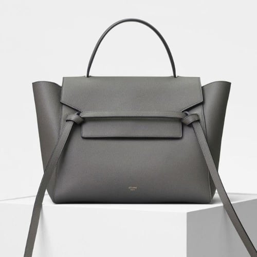 حقيبة سيلين كلاسب 24 سم - رمادي