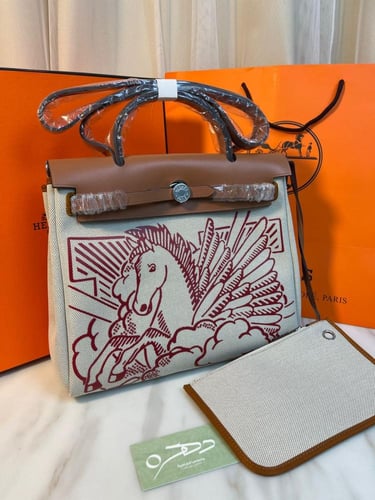 حقيبة هيرمس هيرباج بيغاسوس مع لمسات من البلاديوم