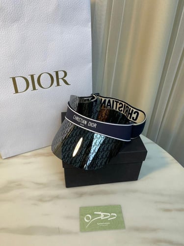 قبعة ديور الشمسية DIORCLUB V1 بمقاس قابل للتعديل