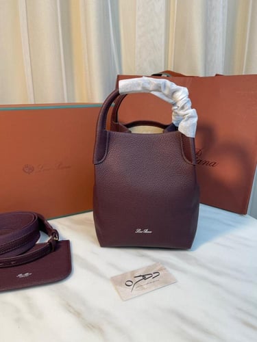 حقيبة بيل ميكرو من لوربيانا - برغندي