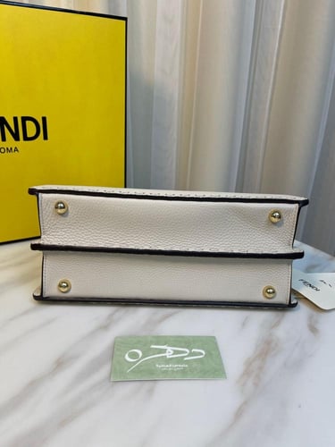 شنطة فندي بيكابو سلريا درزات سمول - بيج و هاردوير...