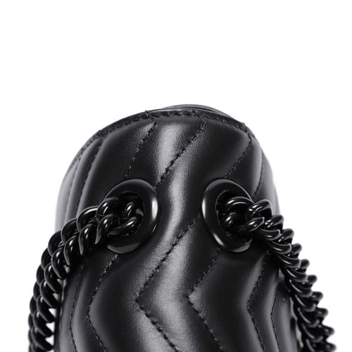 شنطة قوتشي جي جي مارمونت أول بلاك 26 - أسود