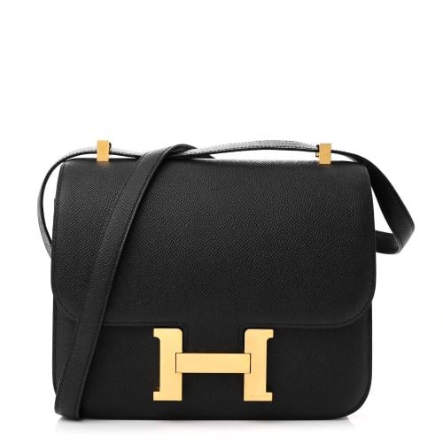 حقيبة إبسوم كونستانس 24 سوداء من هيرميز