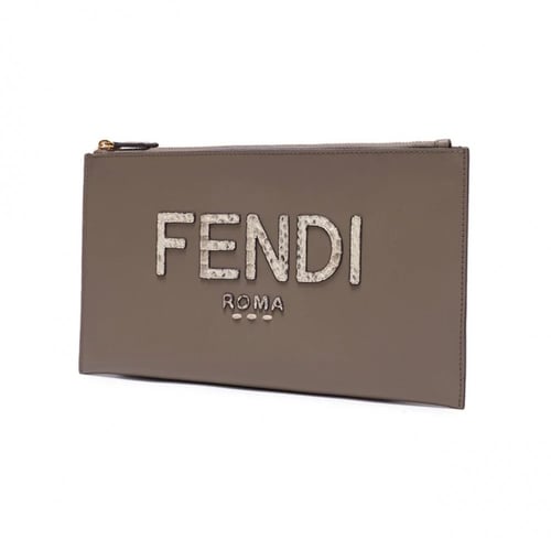 باوتش فندي روما فلات ريسلت - بني Etoupe