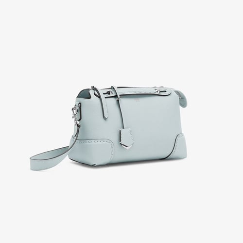 شنطة فندي باي ذا واي بوسطن سلريا ميديم - أزرق مائي