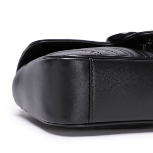 شنطة قوتشي جي جي مارمونت أول بلاك 22 - أسود