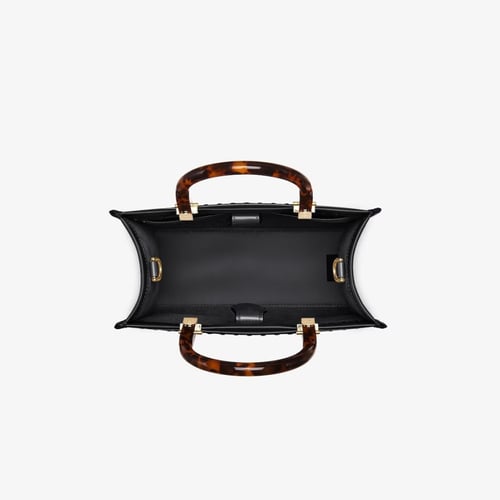 شنطة فندي صن شاين شوبر سمول - أسود