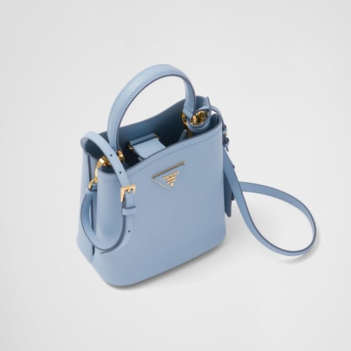 شنطة برادا بانيير سافيانو سمول - سماوي