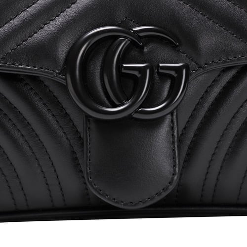 شنطة قوتشي جي جي مارمونت أول بلاك 22 - أسود