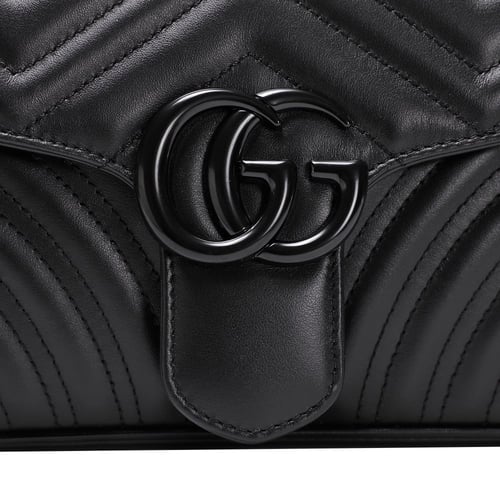 شنطة قوتشي جي جي مارمونت أول بلاك 26 - أسود