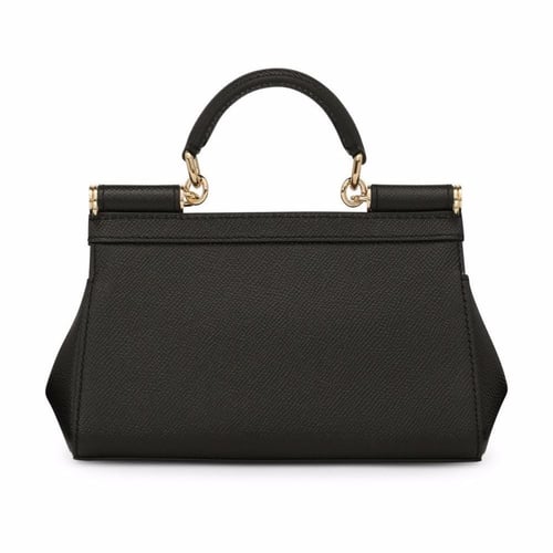 شنطة يد وكتف دولتشي غابانا سيسيلي - أسود