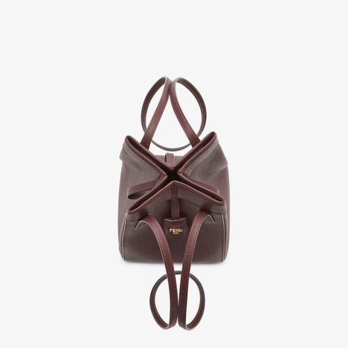 شنطة فندي أوريقامي ميني - عنابي