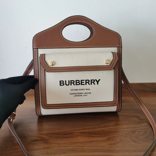 شنطة بيربري Mini Freya Tote