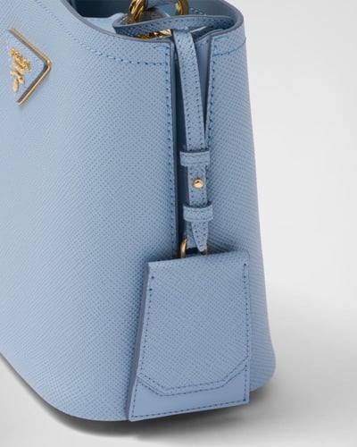 شنطة برادا بانيير سافيانو سمول - سماوي