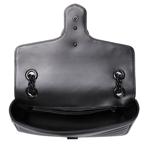 شنطة قوتشي جي جي مارمونت أول بلاك 26 - أسود