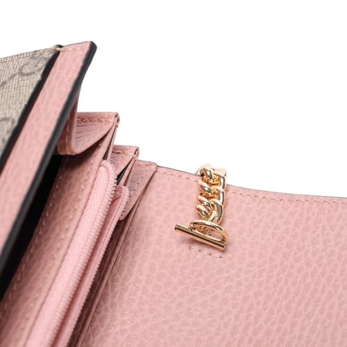 شنطة محفظة قوتشي جي جي سوبريم سلسة 19 - وردي