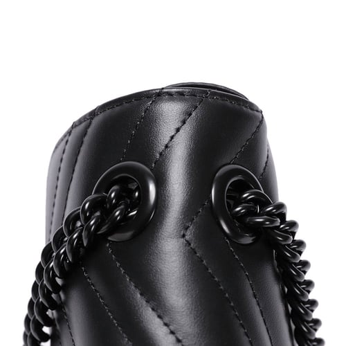 شنطة قوتشي جي جي مارمونت أول بلاك 22 - أسود