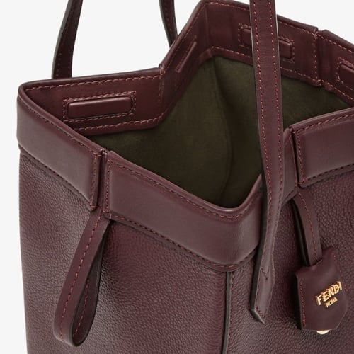 شنطة فندي أوريقامي ميني - عنابي