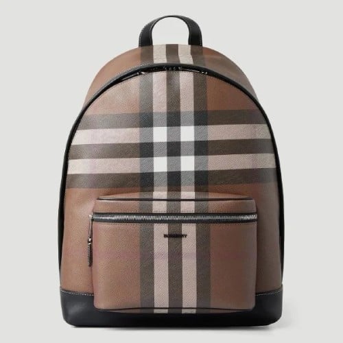 بيربري شنطة Brown Nylon