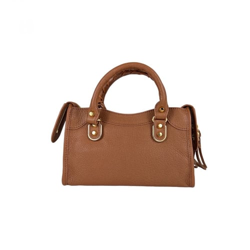 شنطة بالنسياقا كلاسيك سيتي ميني (هادروير ذهبي)