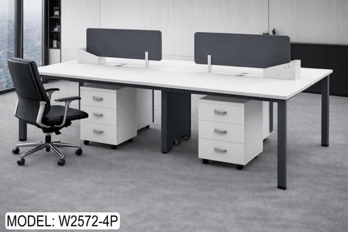 وحدة عمل مودرن بشكل انيق ومميز ( رباعي ) مقاس : 24...