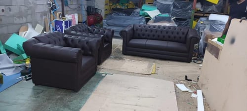 طقم كنب مكتبي عدد 7 اشخاص