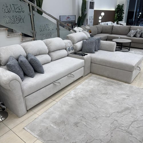 طقم كنب زاوية موديل ريلاكس 5 متر