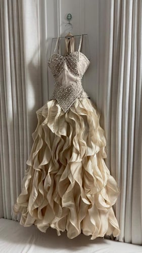 ورد عنابي وبيج