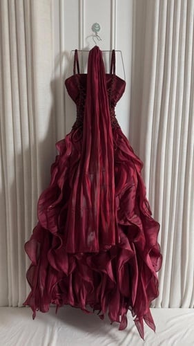 ورد عنابي وبيج