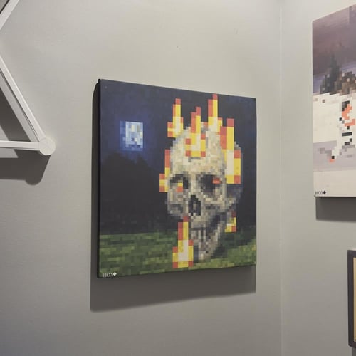 لوحة الجمجمة