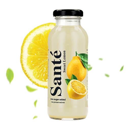 كرتون عصير سانتي ليمون حلو ، 300 مل × 24 زجاجة