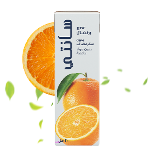 كرتون عصير سانتي برتقال (كومبي بلوك) 200 مل × 24 ع...