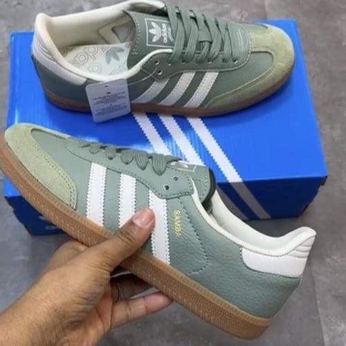 Adidas Samba OG "Green/White"
