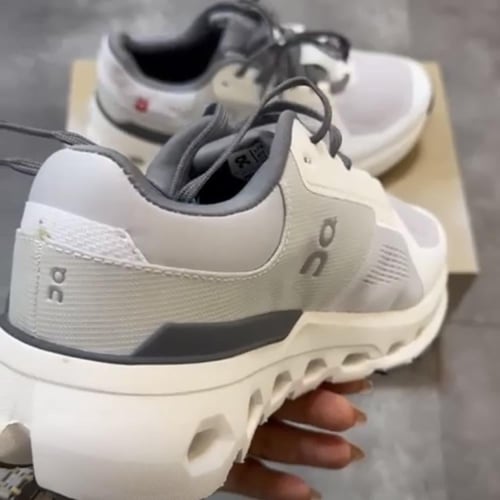 On Running Cloudrunner 2 "Frost/White" sneakers