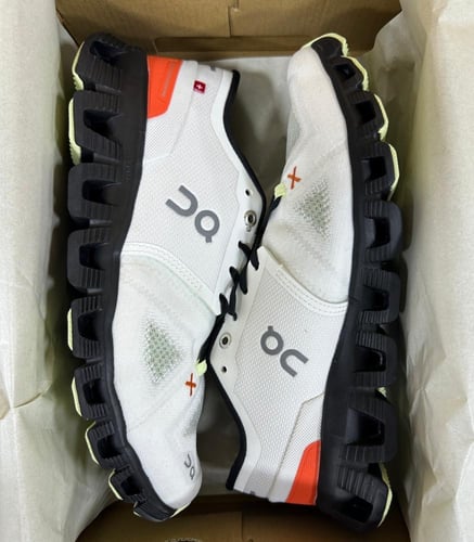 On Cloud X 3 in Ivory & Flame